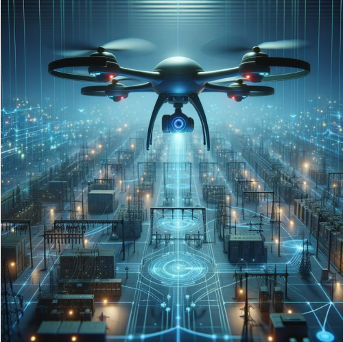 Advanced drone technology visualization